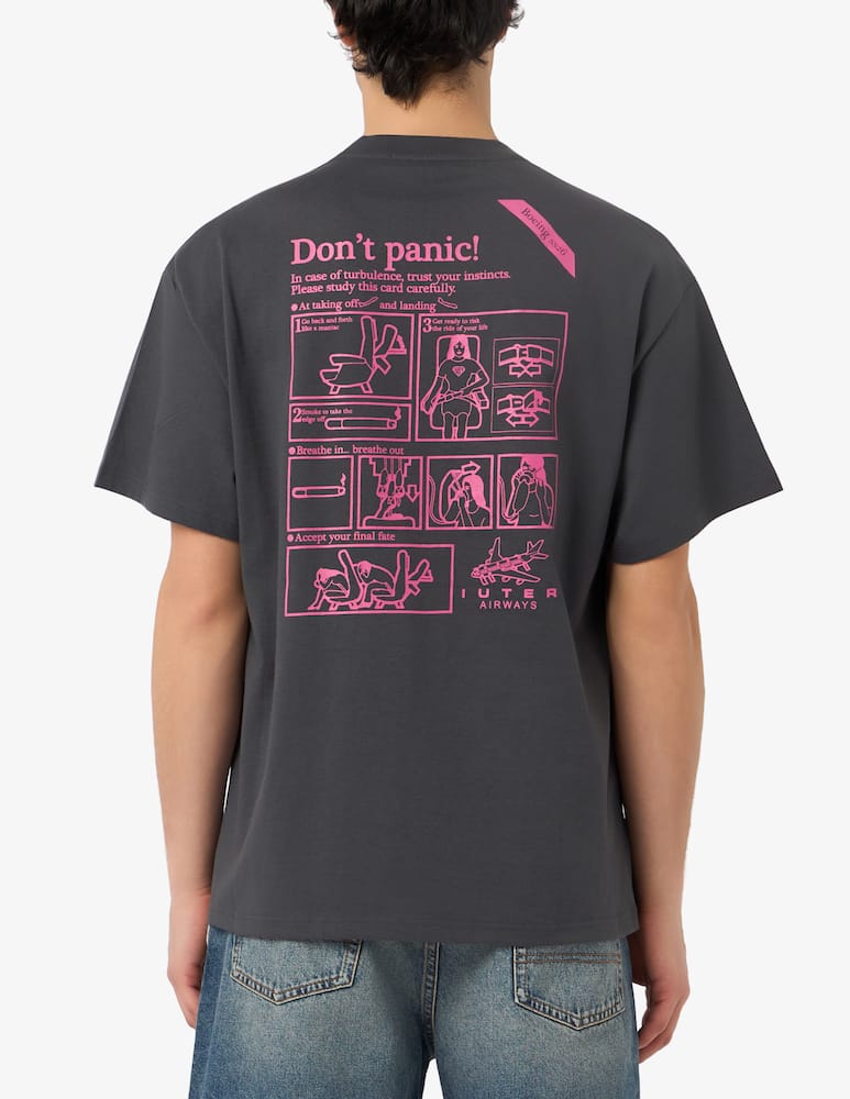 Iuter T-shirt dont panic - immagine 3