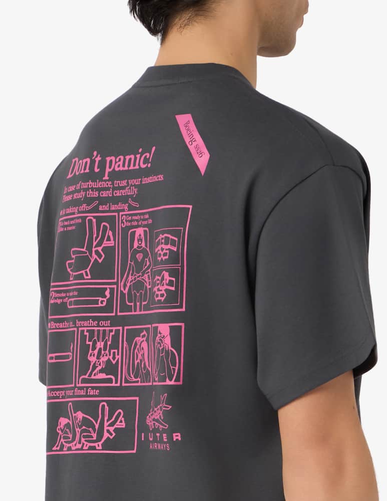 Iuter T-shirt dont panic - immagine 4