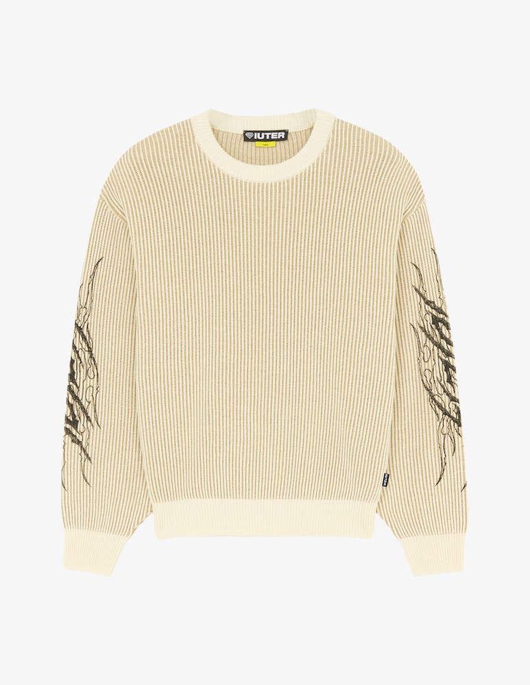 rinascente Iuter Maglia girocollo tribal