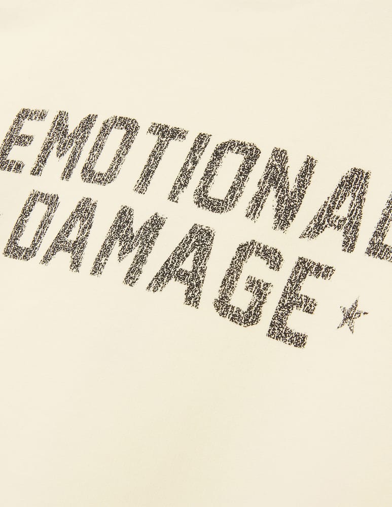 Iuter Felpa con cappuccio Damage - immagine 4