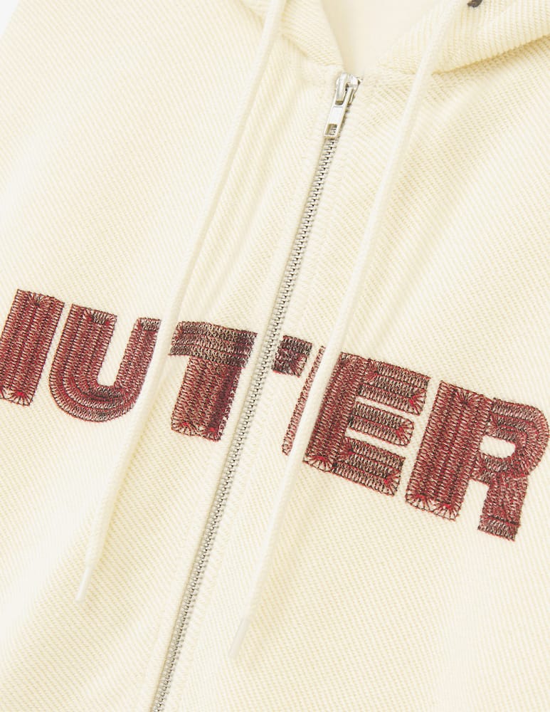 Iuter Felpa con cappuccio zip e logo - immagine 3 Iuter Felpa con cappuccio zip e logo - immagine 3