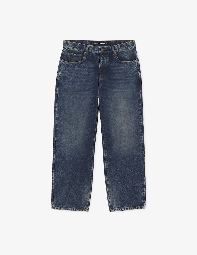 Iuter Baggy denim trousers - picture 1