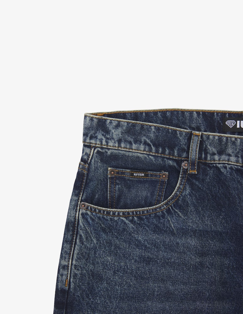 Iuter Baggy denim trousers - picture 3