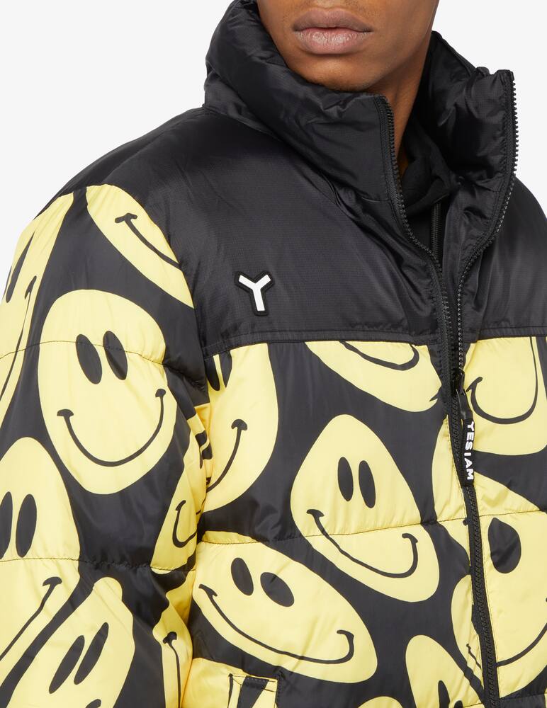 rinascente Yes I am Smile reversible puffer jacket