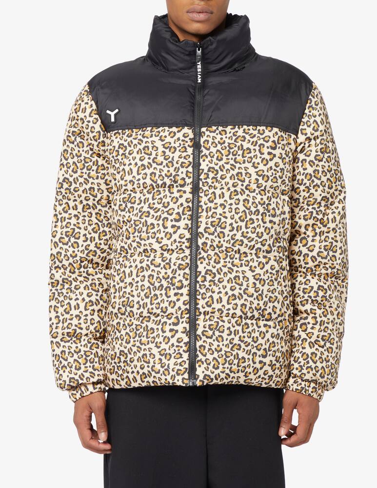 Yes I am Leopard reversible puffer jacket - picture 1 Yes I am Leopard reversible puffer jacket - picture 1