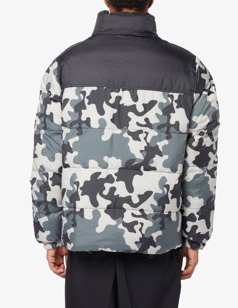 rinascente Yes I am Military reversible puffer jacket