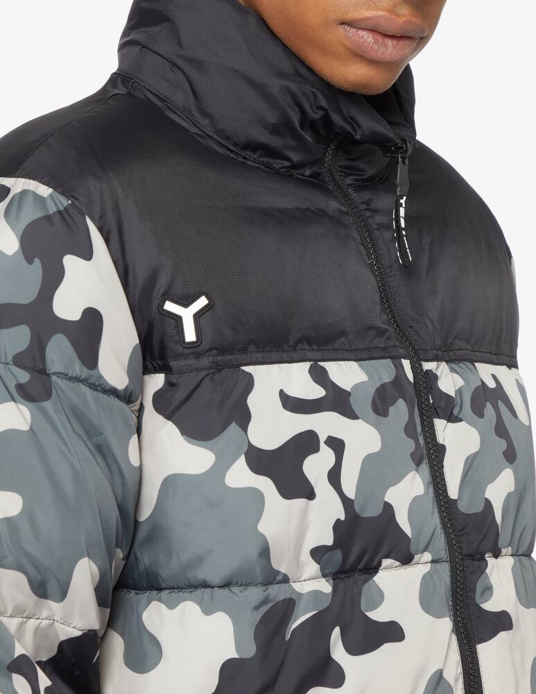 rinascente Yes I am Military reversible puffer jacket