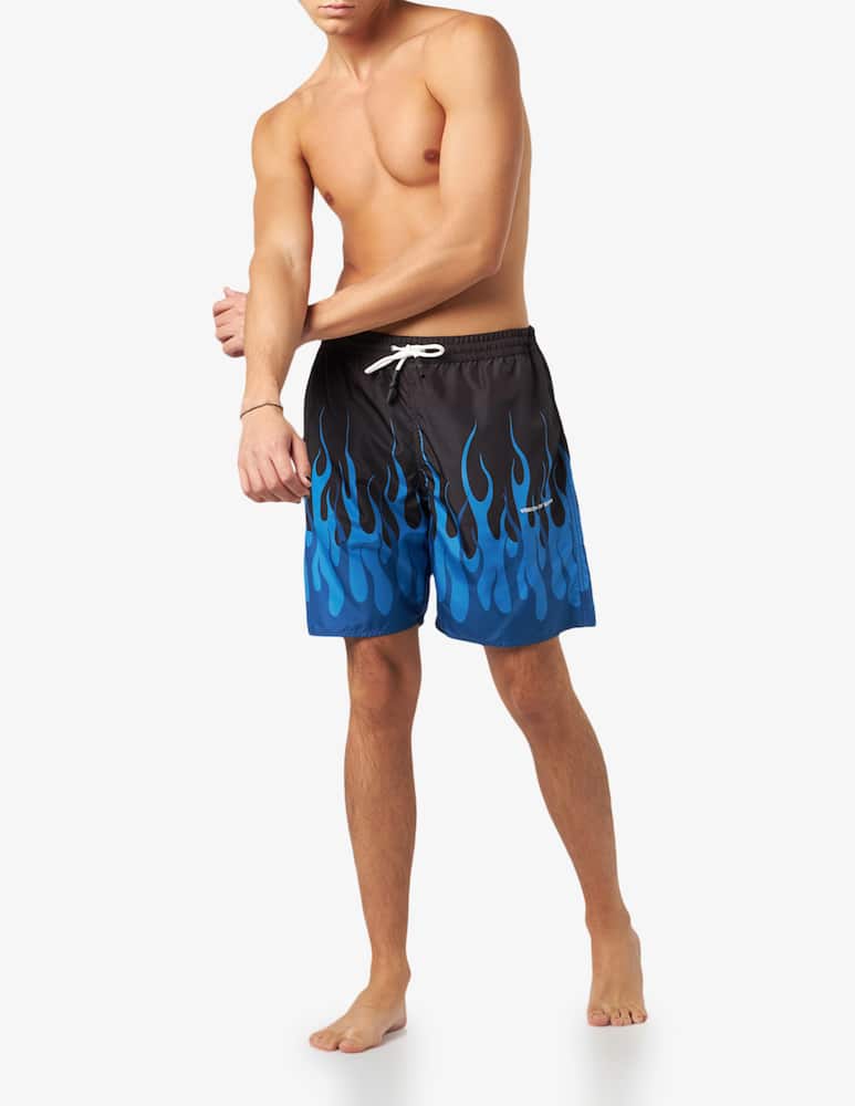 rinascente Vision of Super Costume blue flames