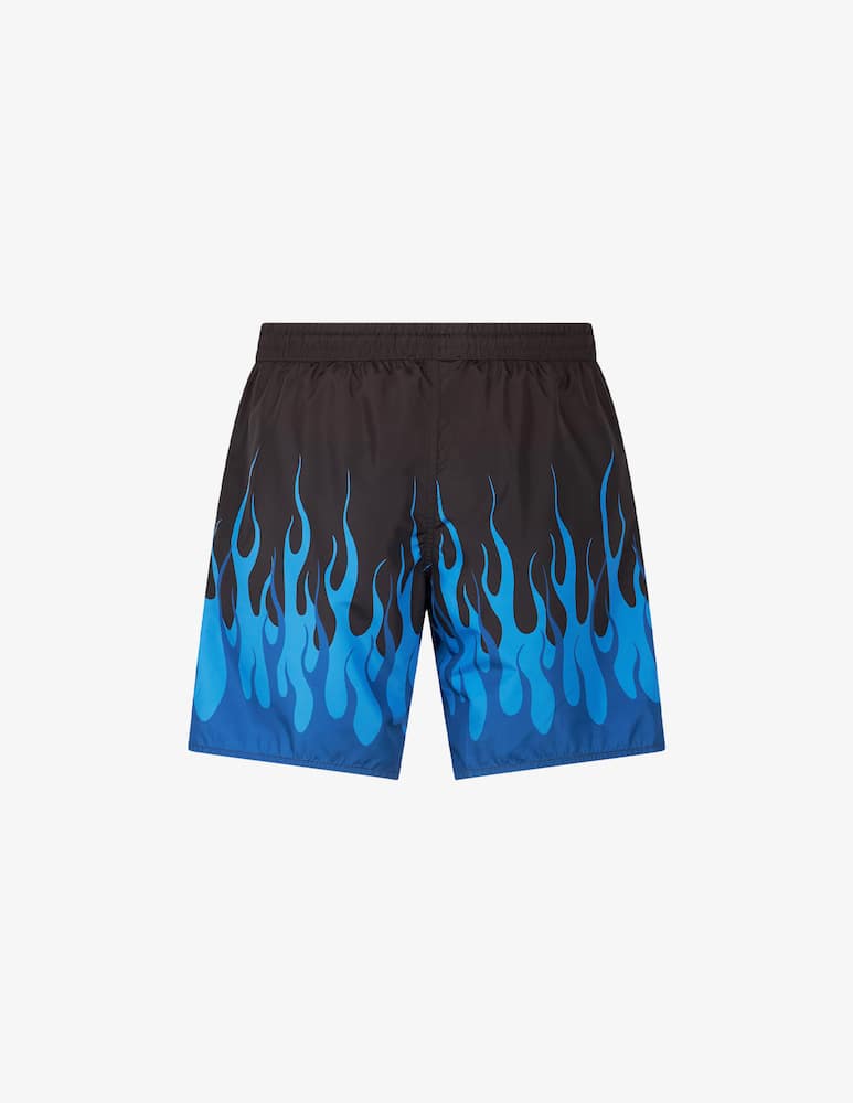 rinascente Vision of Super Costume blue flames