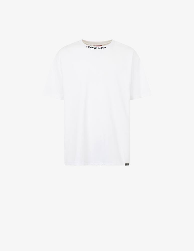rinascente Vision of Super Basic t-shirt with black logo and metal label