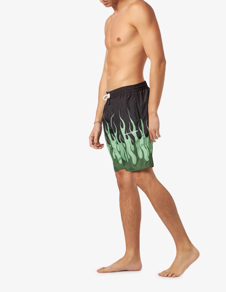 rinascente Vision of Super Costume green flames