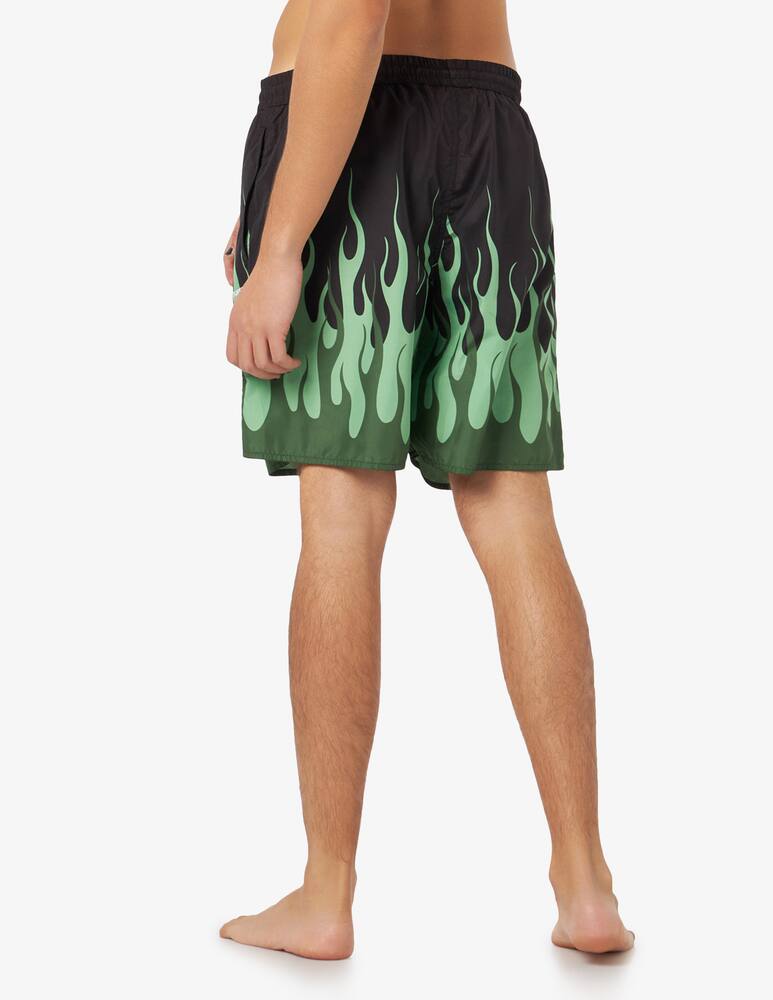 rinascente Vision of Super Costume green flames