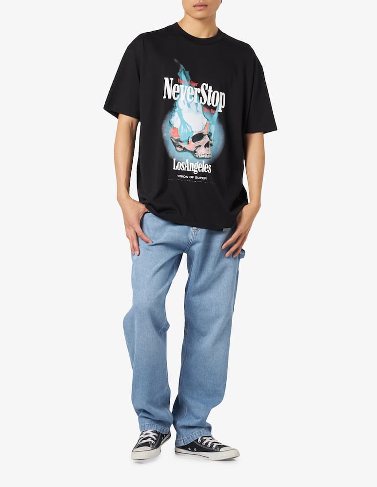 rinascente Vision of Super T-shirt with puffy love print