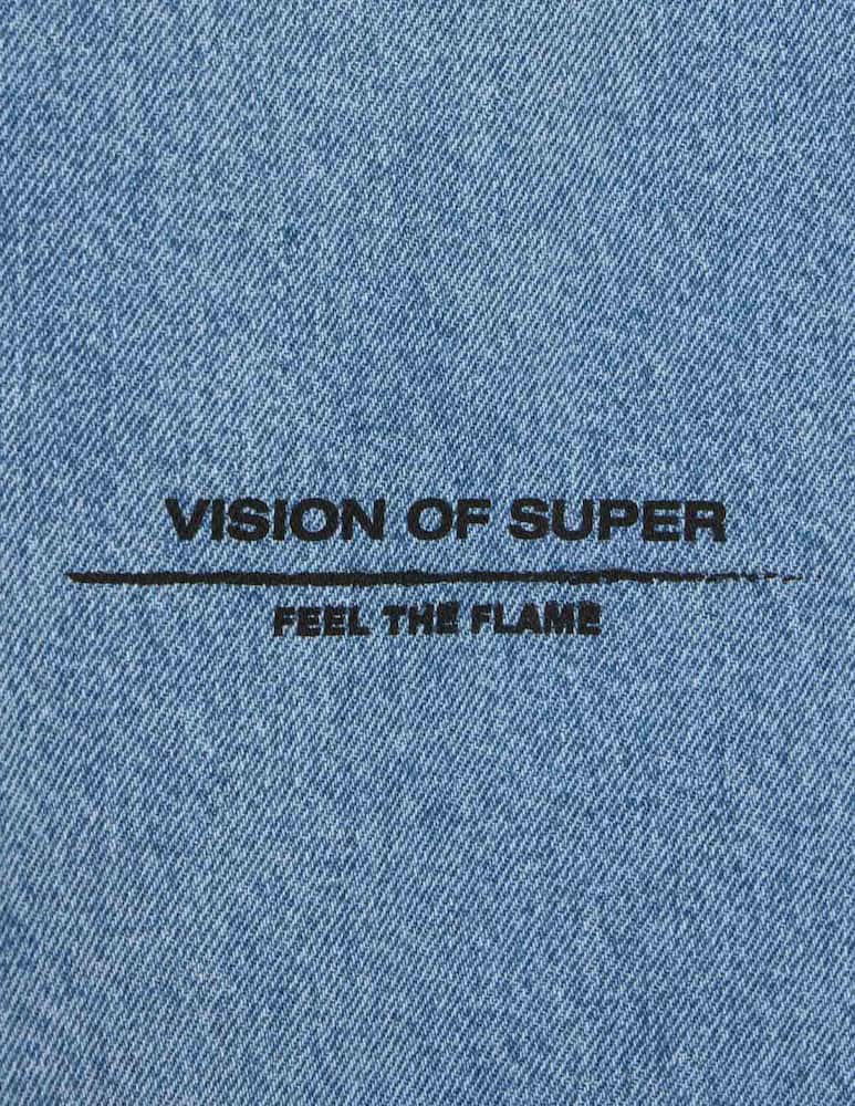 Vision of Super Jeans con fiamme e logo - immagine 5 Vision of Super Jeans con fiamme e logo - immagine 5