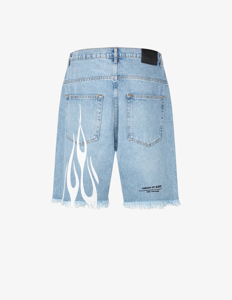 Vision of Super Jeans con fiamme e logo - immagine 5 Vision of Super Jeans con fiamme e logo - immagine 5