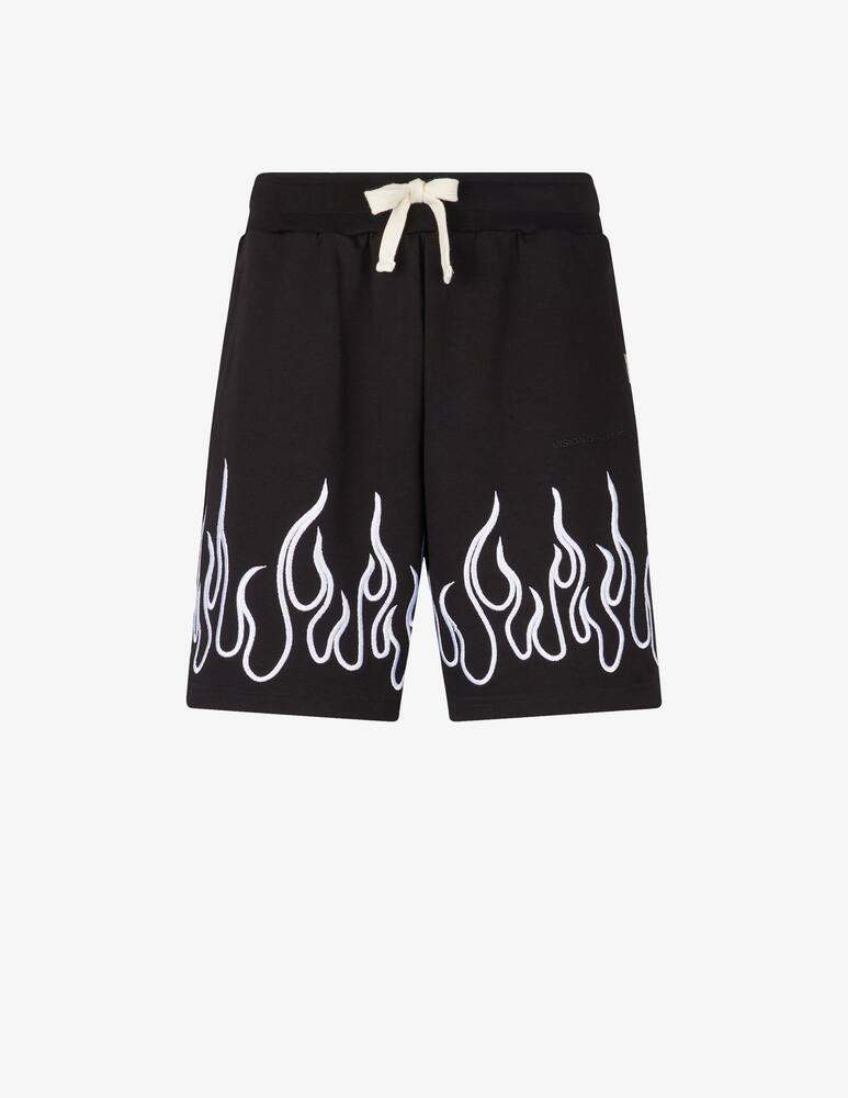 rinascente Vision of Super Pantaloncini con fiamme