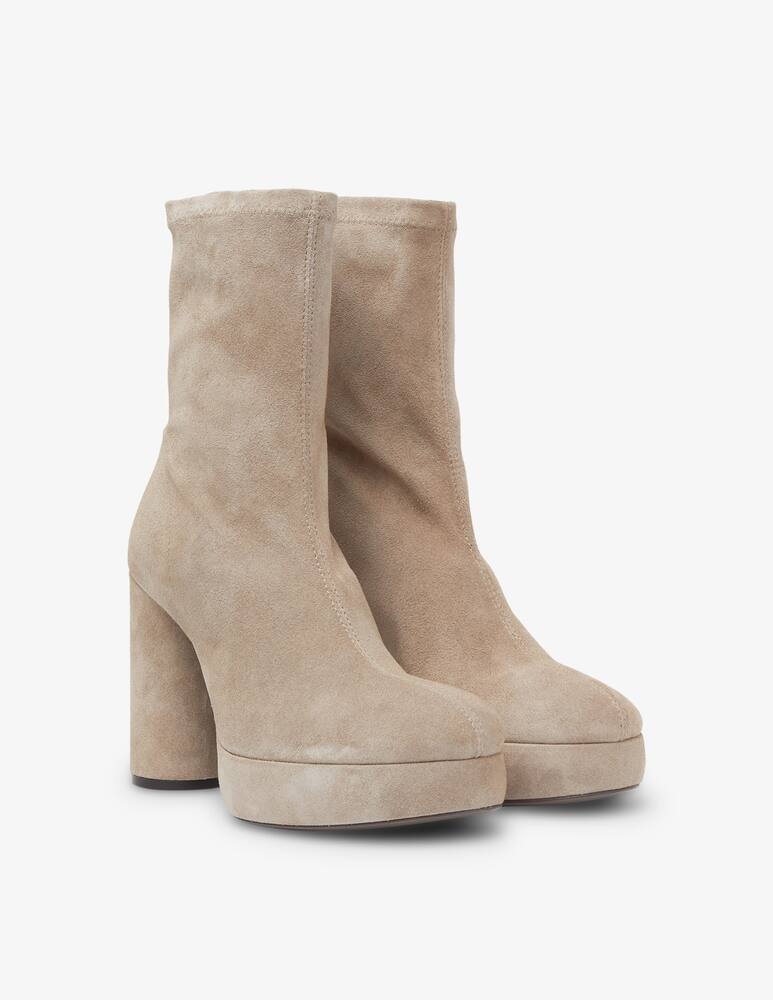 rinascente Vic Matié Stivaletto con zeppa in camoscio Magnifico