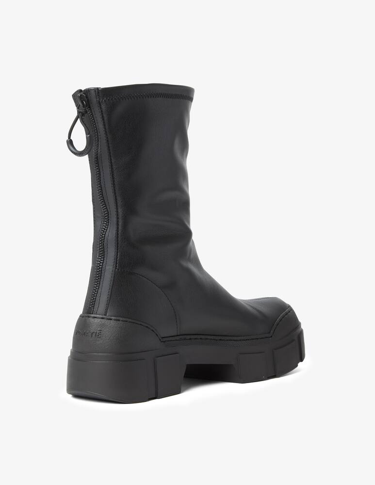 rinascente Vic Matié Leather stretch zipback boot