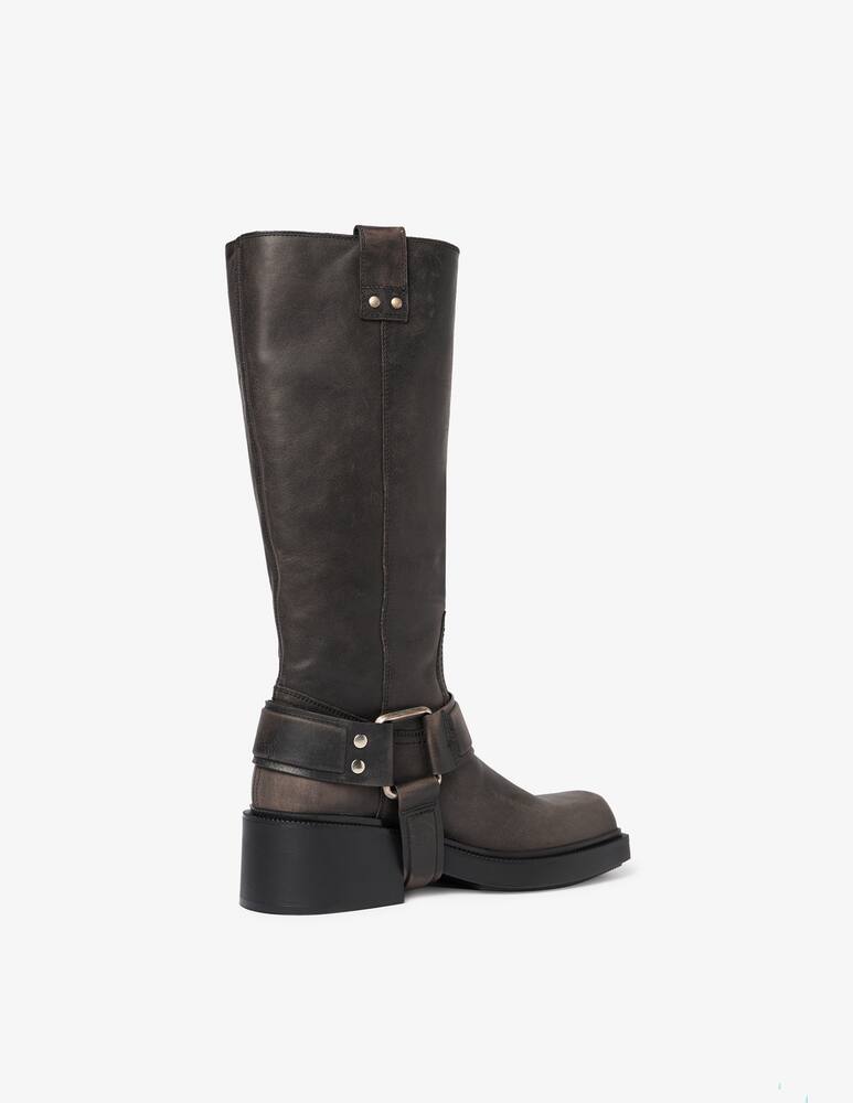 rinascente Vic Matié Biker saddle high boot