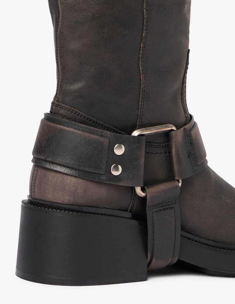 rinascente Vic Matié Biker saddle high boot