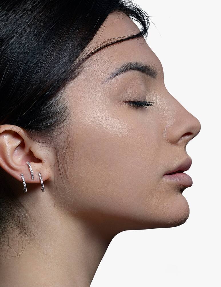 rinascente Inbili.co Single earring hook lab grown diamond