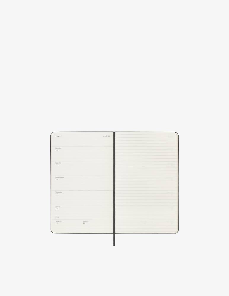 rinascente Moleskine 12 Mesi Settimanale Large Rigida