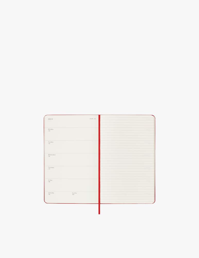 Moleskine 12 Mesi Settimanale Large Rigida - immagine 2 Moleskine 12 Mesi Settimanale Large Rigida - immagine 2