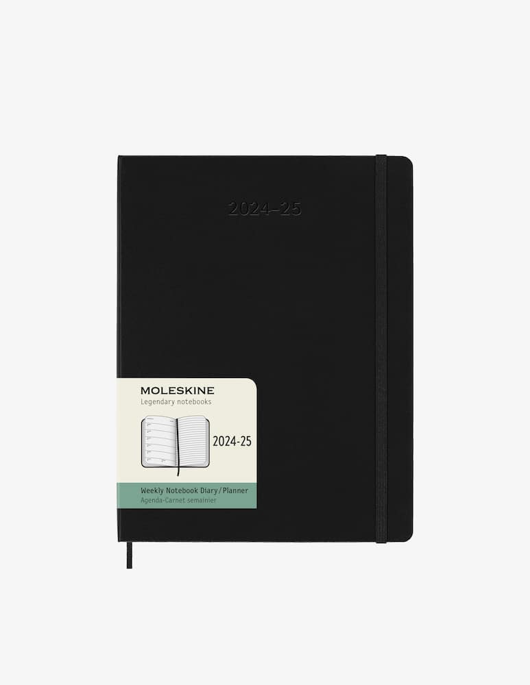 Moleskine 18 Mesi Settimanale Xl Rigida - immagine 1 Moleskine 18 Mesi Settimanale Xl Rigida - immagine 1