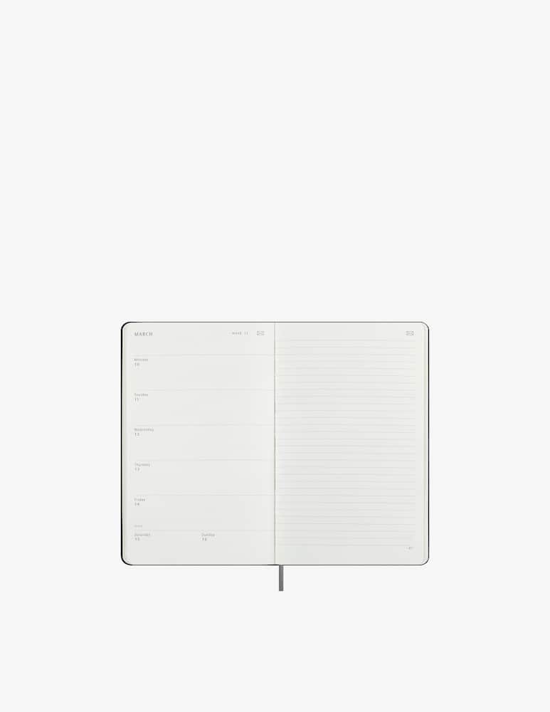 rinascente Moleskine 12M Smart Planner Wn Lg Blk