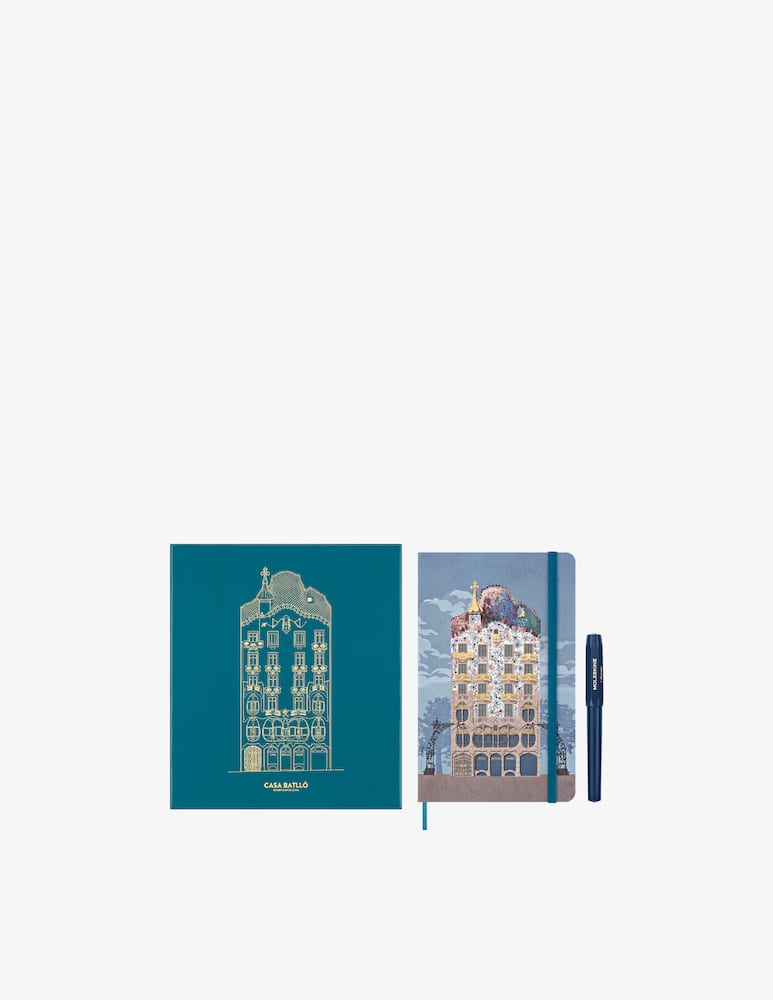 Moleskine Taccuino Bundle E Penna Casa Batllo - immagine 1 Moleskine Taccuino Bundle E Penna Casa Batllo - immagine 1