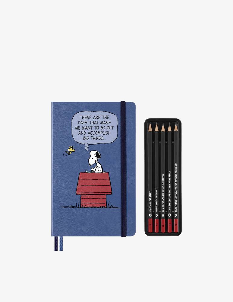 Moleskine Taccuino Edizione Limitata Le Snoopy Plain + Matite - immagine 2 Moleskine Taccuino Edizione Limitata Le Snoopy Plain + Matite - immagine 2