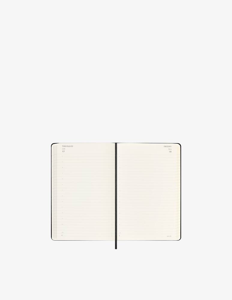 rinascente Moleskine Agenda Giornaliera Lg Hard 18M