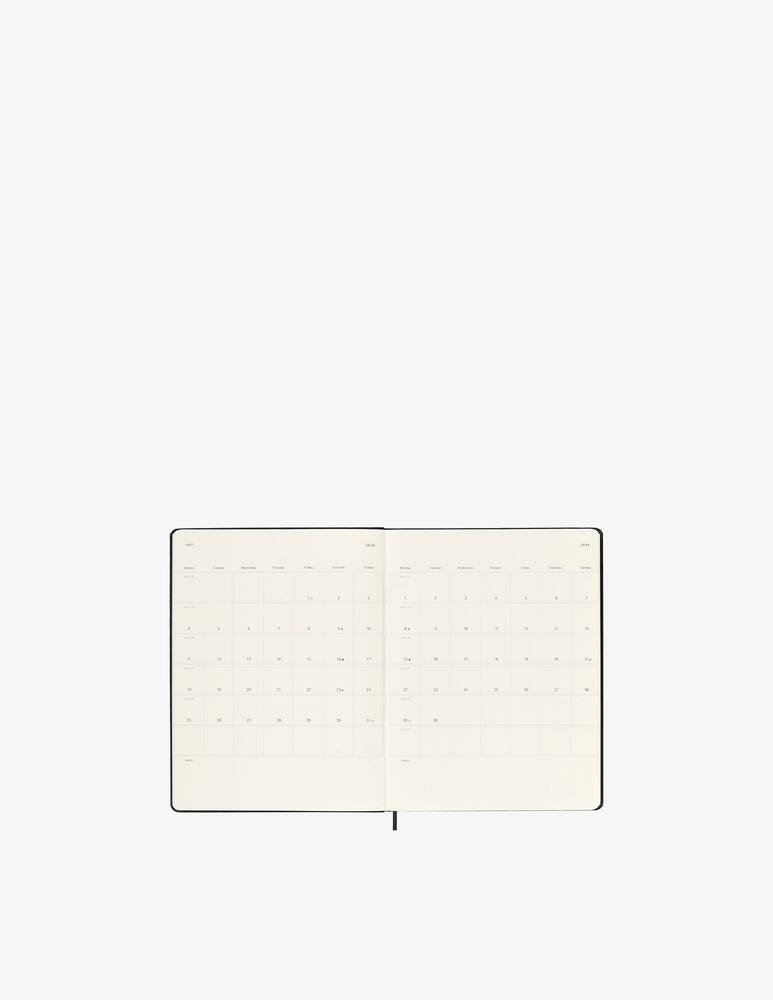 rinascente Moleskine Agenda Settimanale Xl Hard 18M