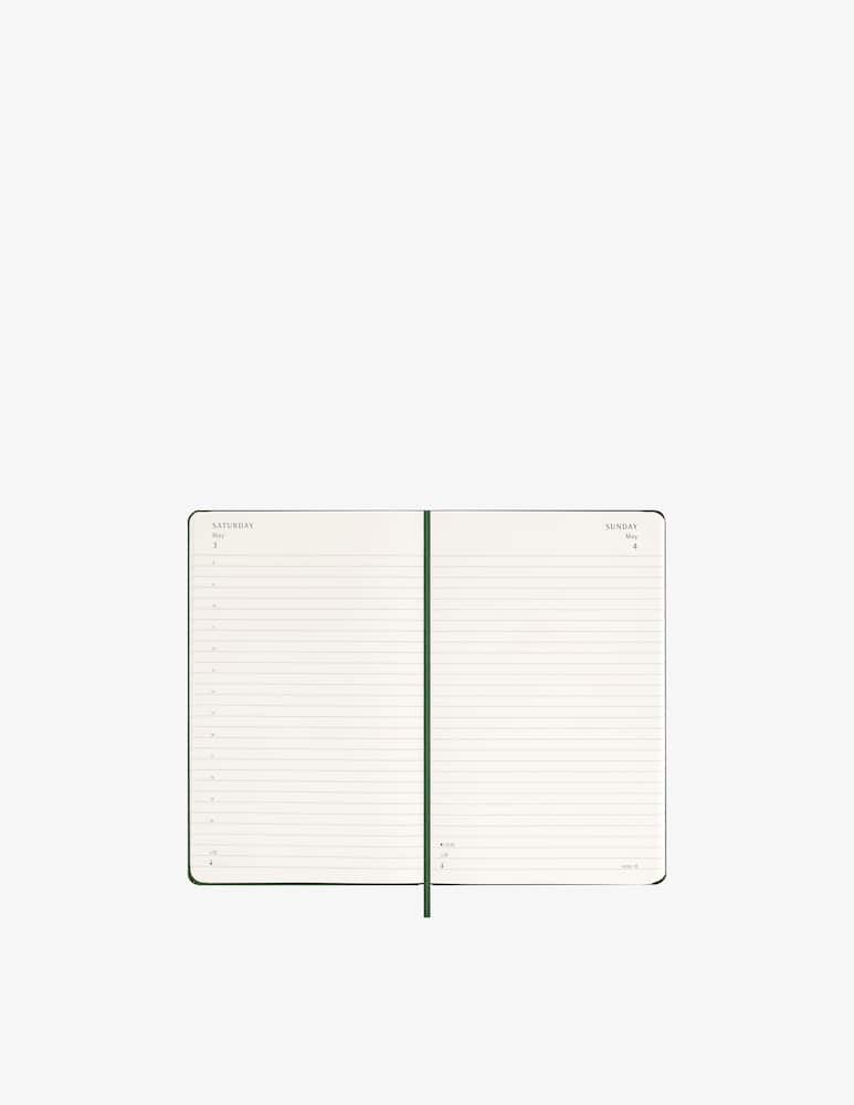 rinascente Moleskine Agenda Giornaliera Lg  Hard 12M