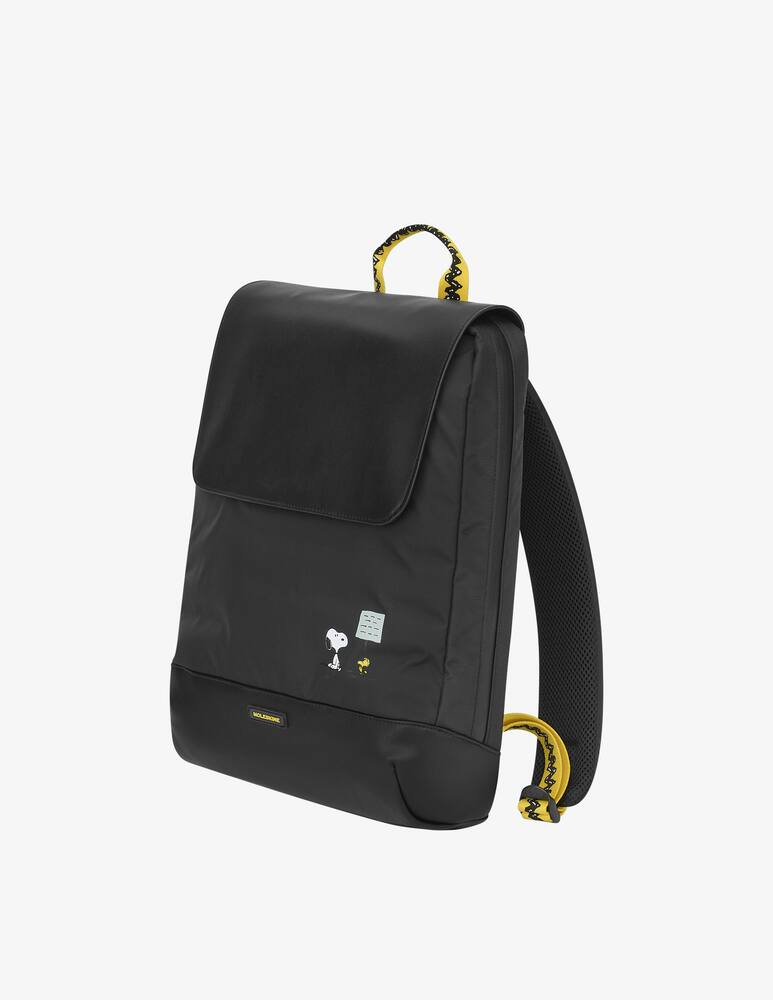 rinascente Moleskine Le Peanuts Metro Slim Zaino Nero