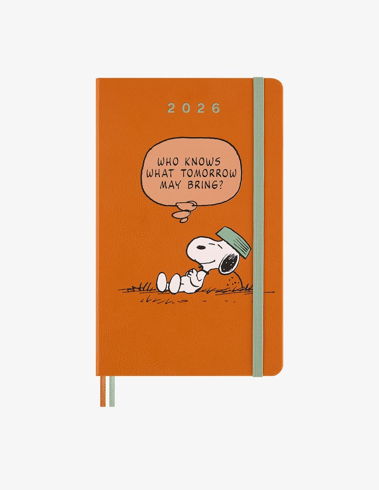 rinascente Moleskine Peanuts Agenda Settimanale L Snoopy Tomorrow 12M