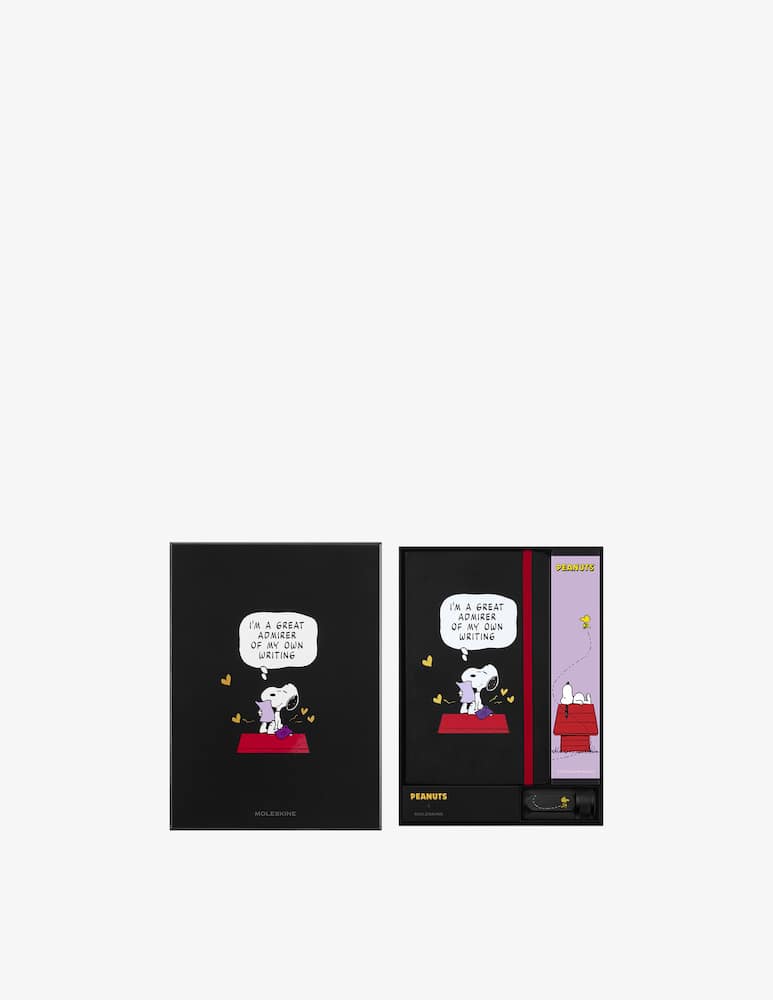 rinascente Moleskine Le Peanuts Creativity Set Notebook Con 12 Matite E Temperino