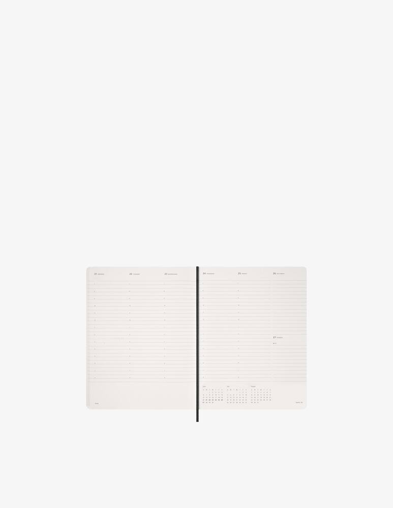rinascente Moleskine Essential Agenda Settimanale Verticale Cover Xxl