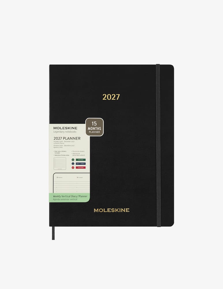 Moleskine Weekly Planner Essential Vertical XXL Cover - picture 4 Moleskine Weekly Planner Essential Vertical XXL Cover - picture 4