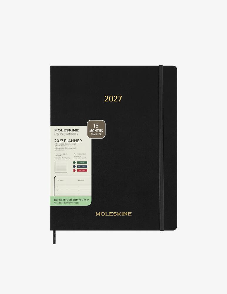 rinascente Moleskine Essential Agenda Settimanale Verticale Cover Xxl