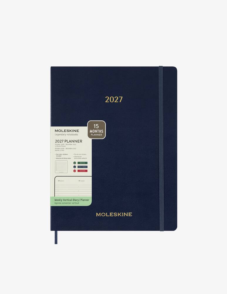 rinascente Moleskine Essential Agenda Settimanale Verticale Xl