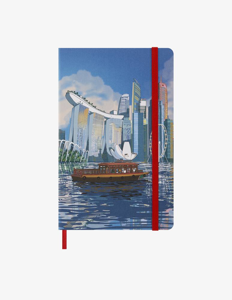 Moleskine Taccuino a righe Limited Edition I am Singapore - immagine 1 Moleskine Taccuino a righe Limited Edition I am Singapore - immagine 1
