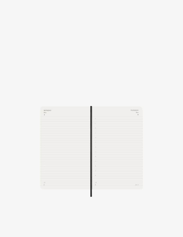 rinascente Moleskine Large Soft Cover Daily Planner 12M