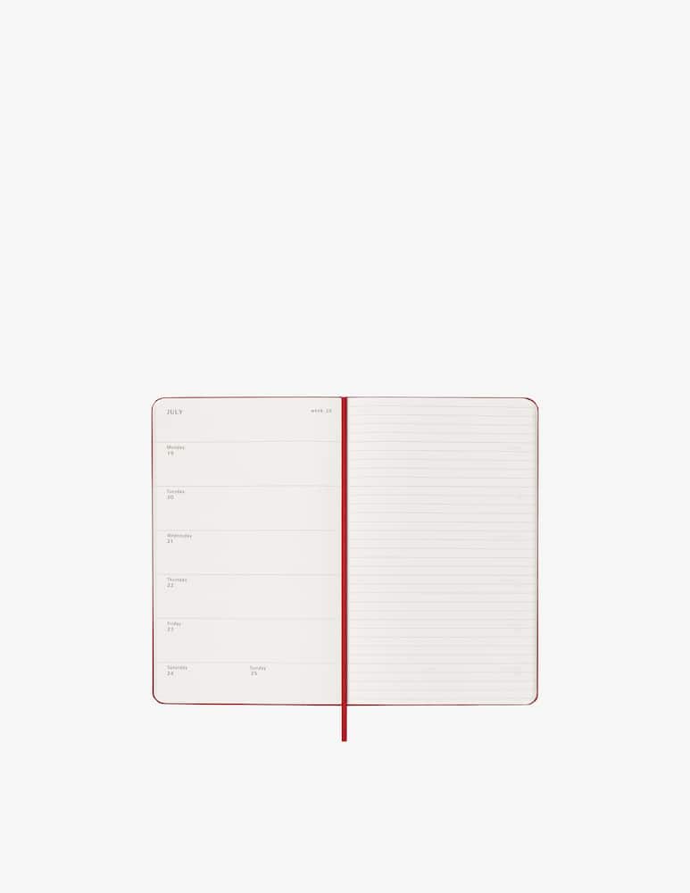 rinascente Moleskine Agenda Settimanale Large Hard Cover 12M