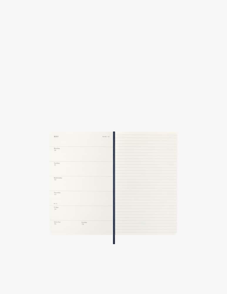 rinascente Moleskine Agenda Settimanale Large Soft Cover 12M
