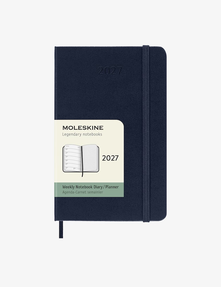 rinascente Moleskine Agenda Settimanale Pocket Hard Cover 12M