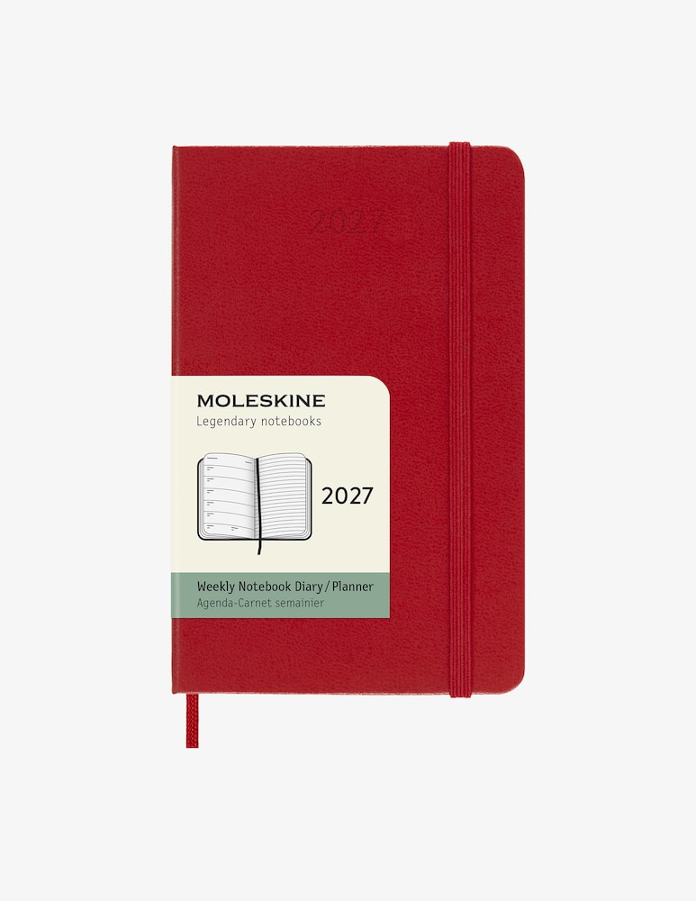 Moleskine Pocket Weekly Planner Hardback 12M - picture 1 Moleskine Pocket Weekly Planner Hardback 12M - picture 1