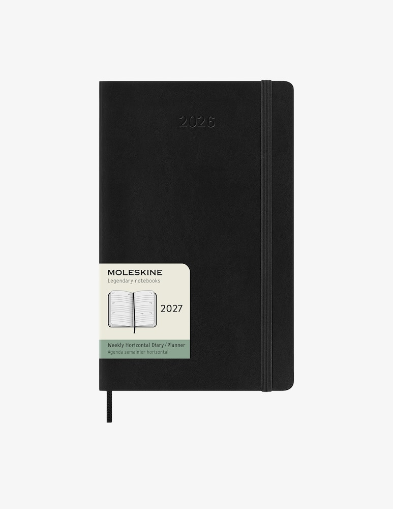 rinascente Moleskine Agenda Settimanale Orizzontale Large Soft Cover 12M