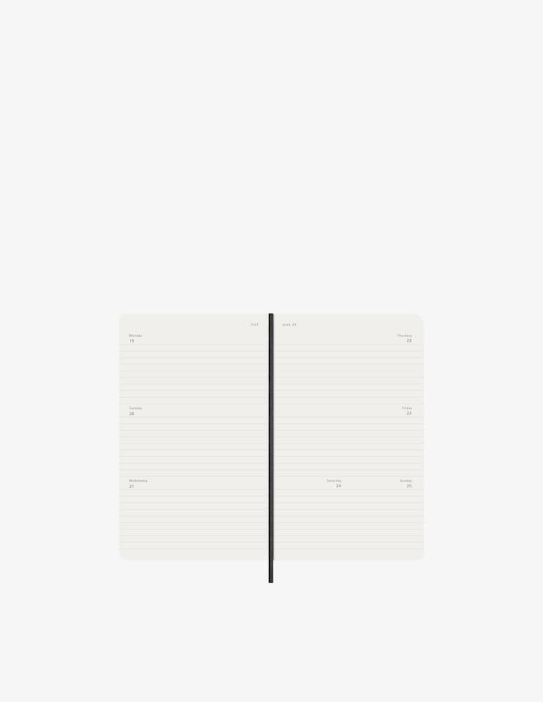 Moleskine Weekly Planner Large Soft Cover Horizontal 12M - picture 2 Moleskine Weekly Planner Large Soft Cover Horizontal 12M - picture 2