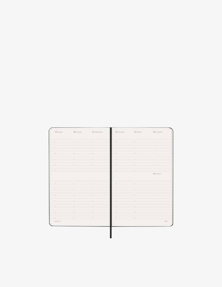 rinascente Moleskine Agenda Settimanale Verticale Lg Hard Cover 12M